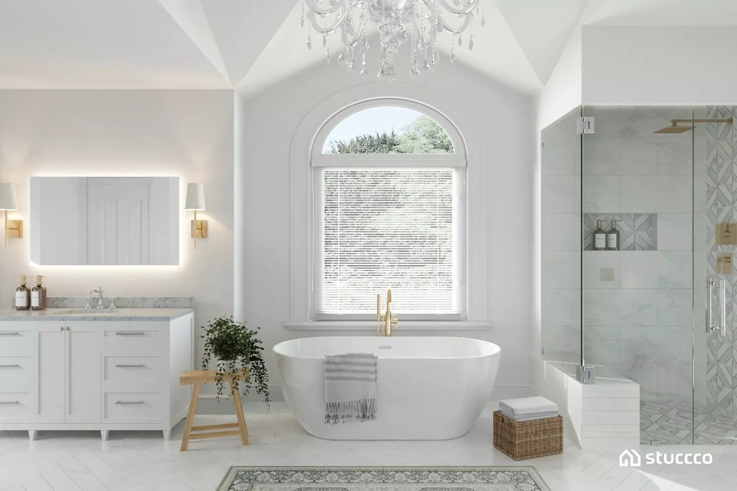 bathroom design by stuccco