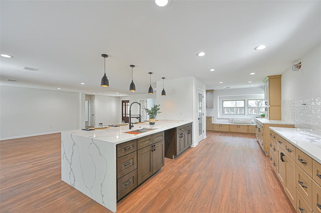 Custom 12ft Kitchen Peninsula
