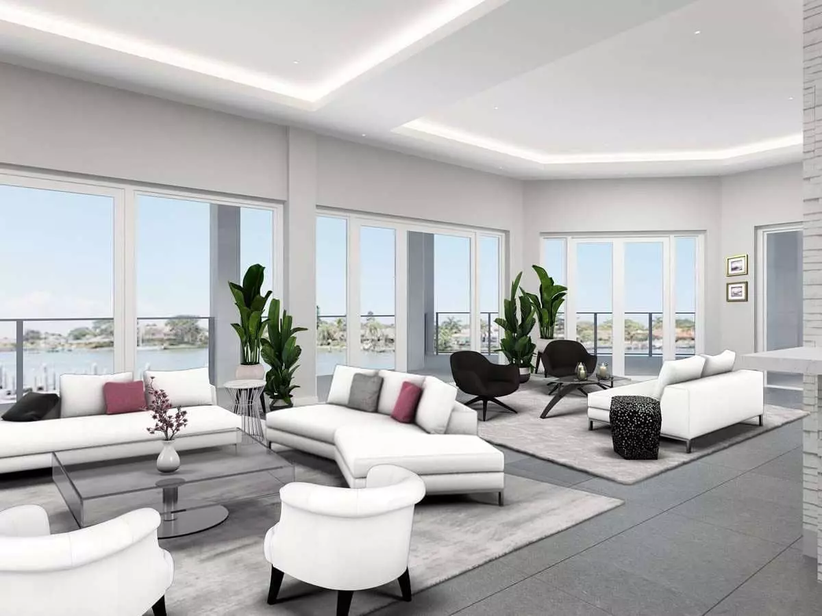 Unrealistic furnishings, poor staging example from Visual Stager
