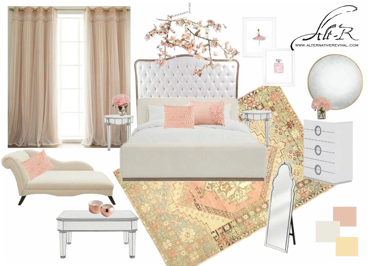 Feminine Romantic Bedroom