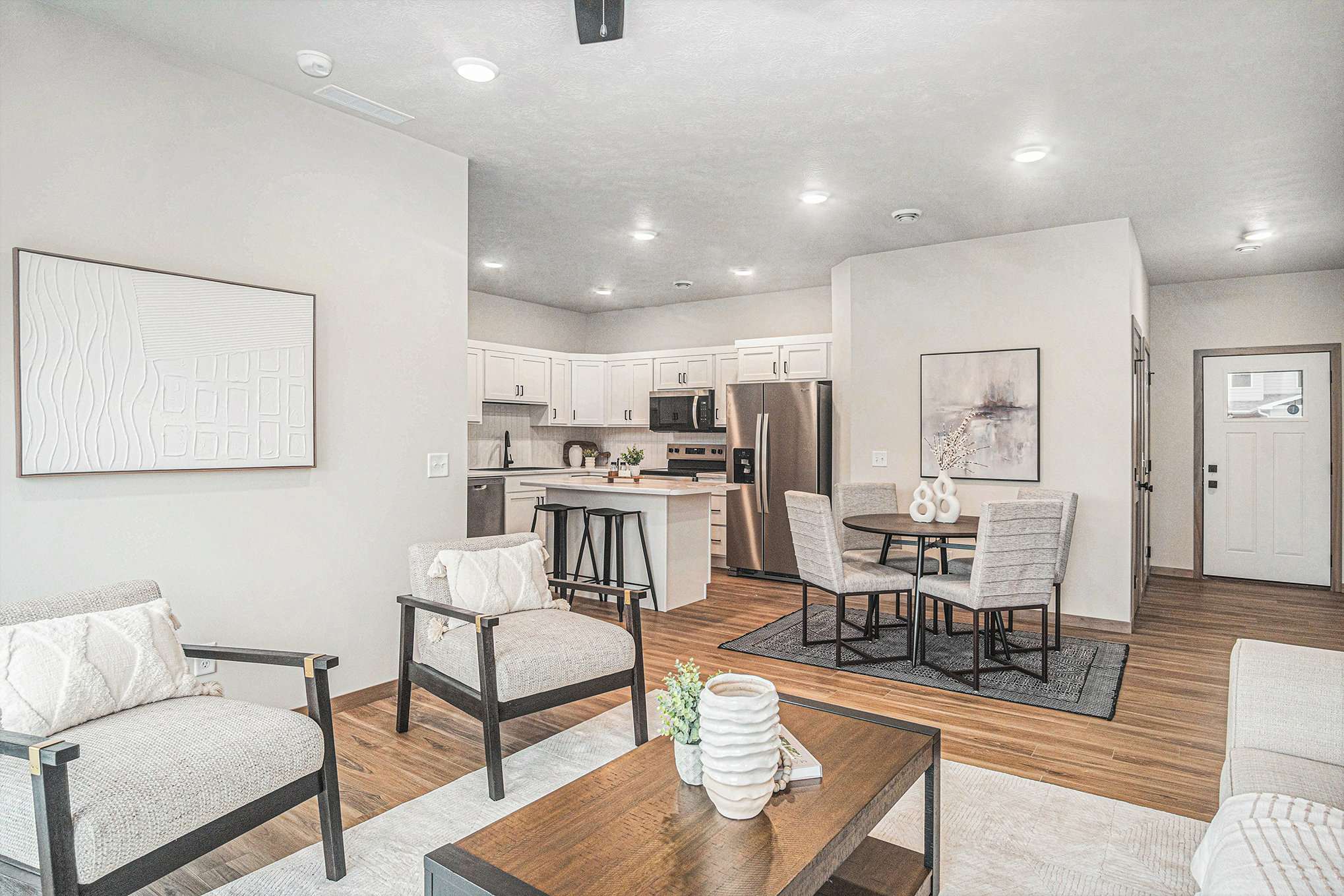 Open layout twinhome