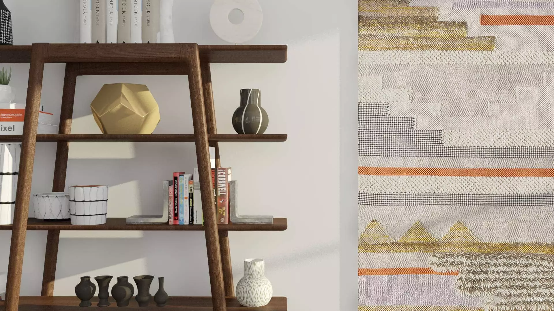 Bohemian and mid century modern design styles Stuccco online interior design