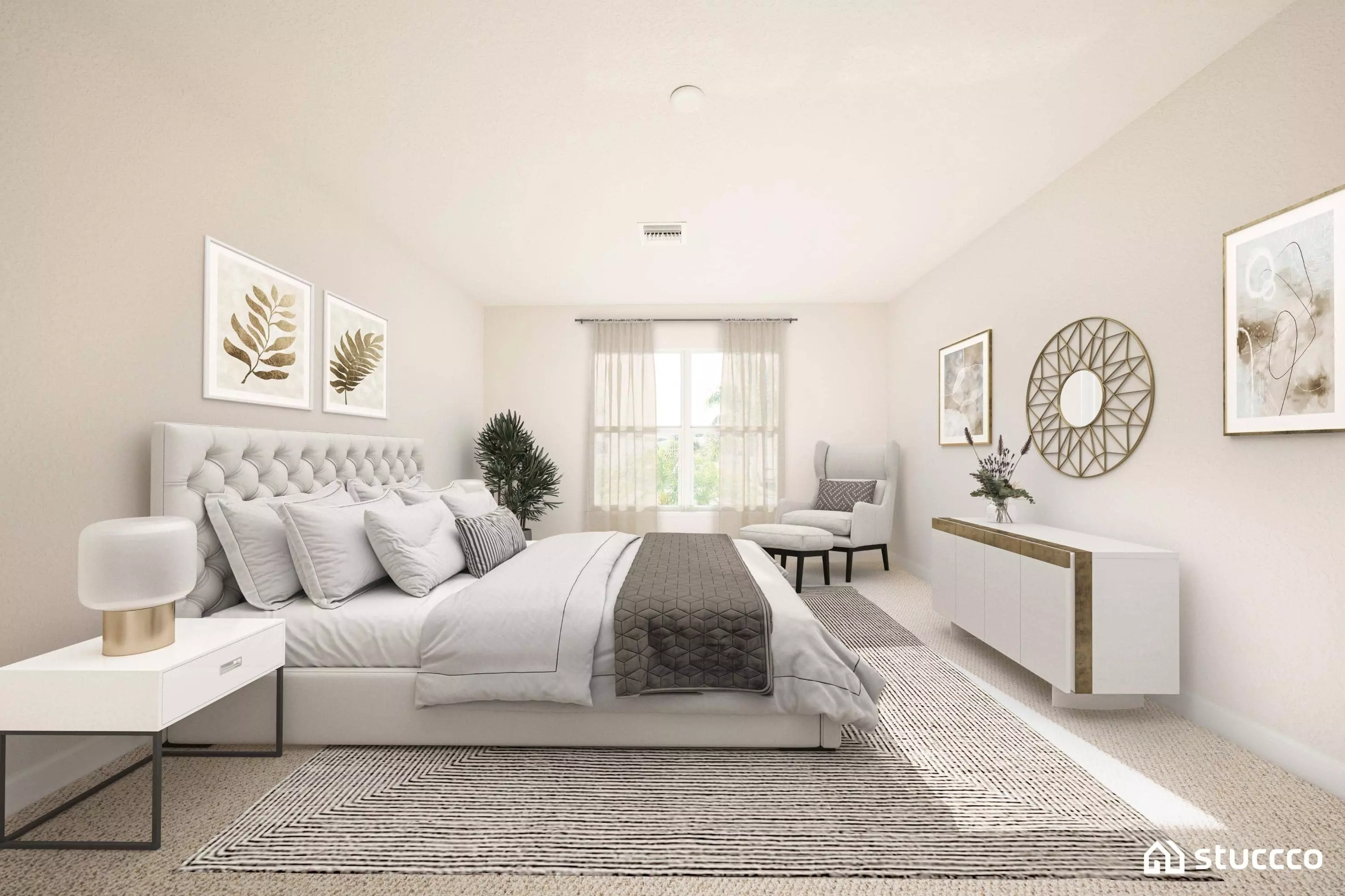 virtual staging living room
