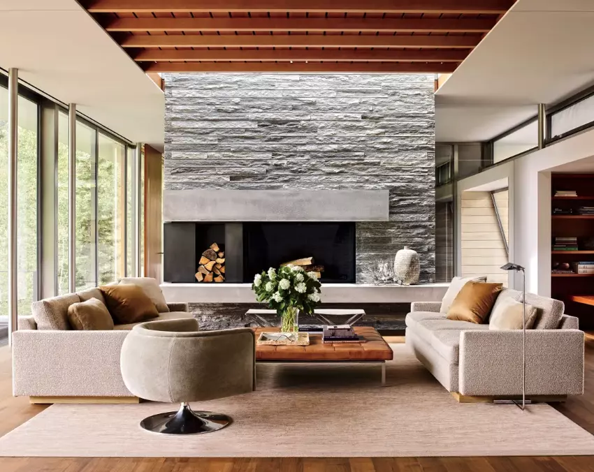 Modern living room interior design