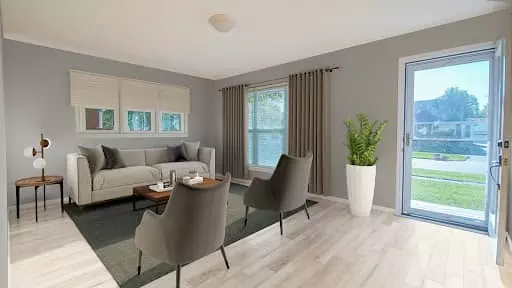 legal virtual staging example