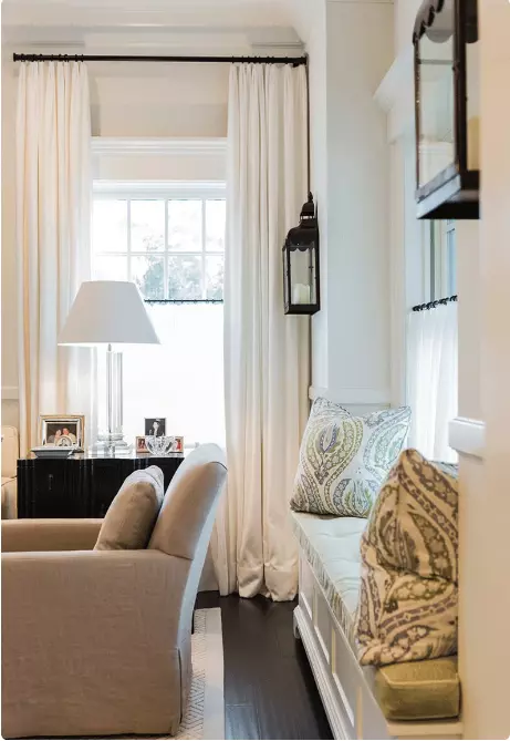 long curtains for home staging, helpful tips