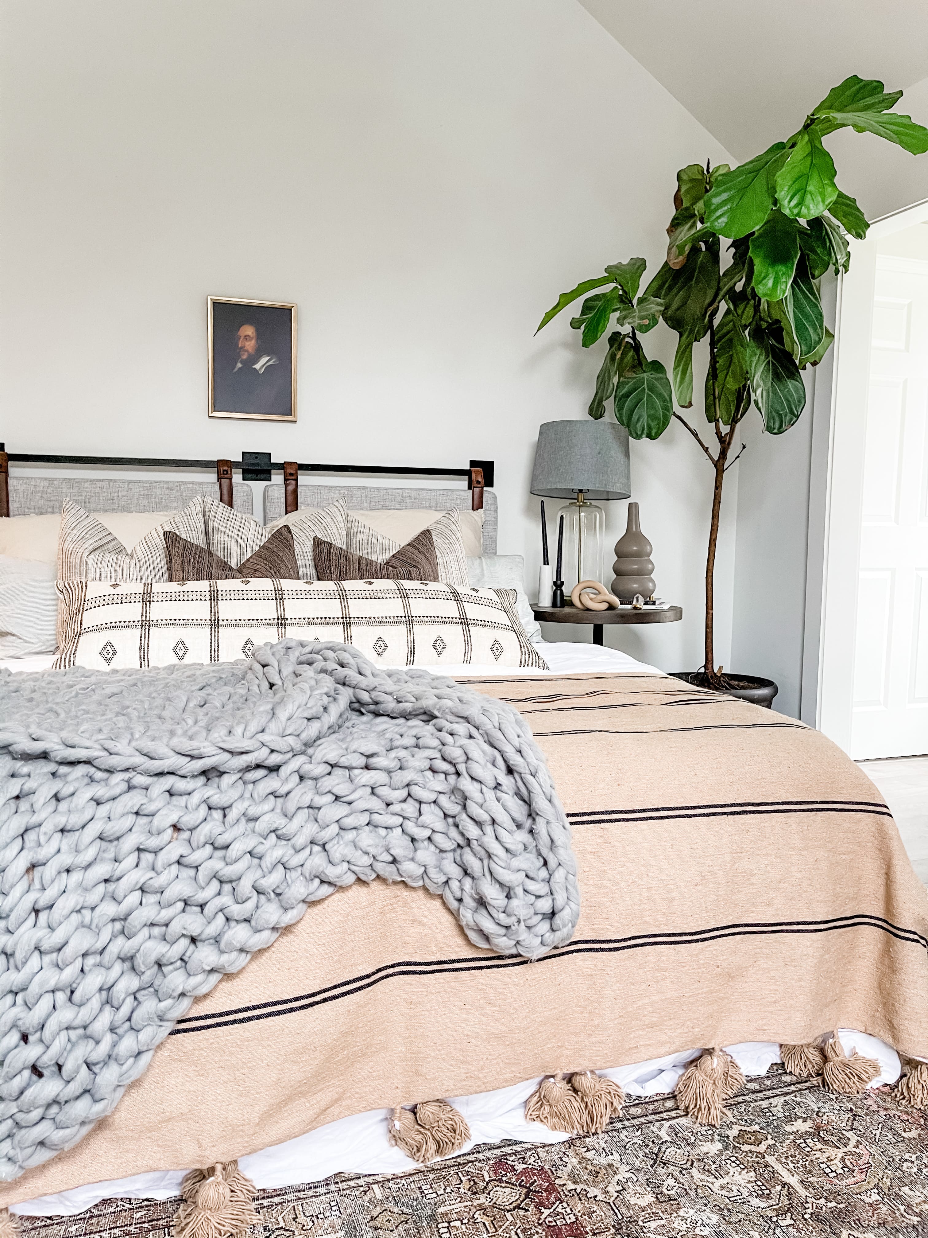 bright guest bedroom