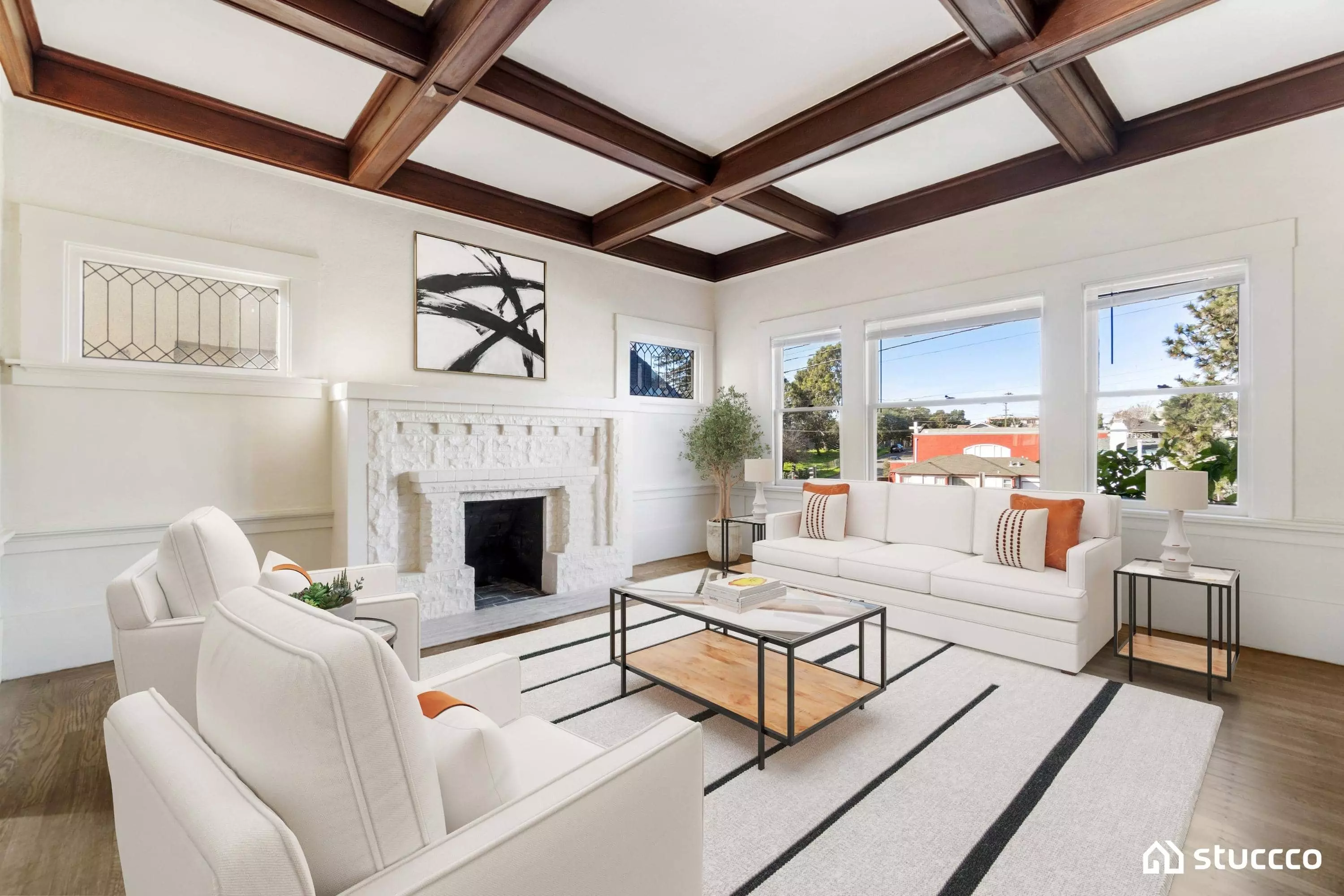 virtually staged real estate photography