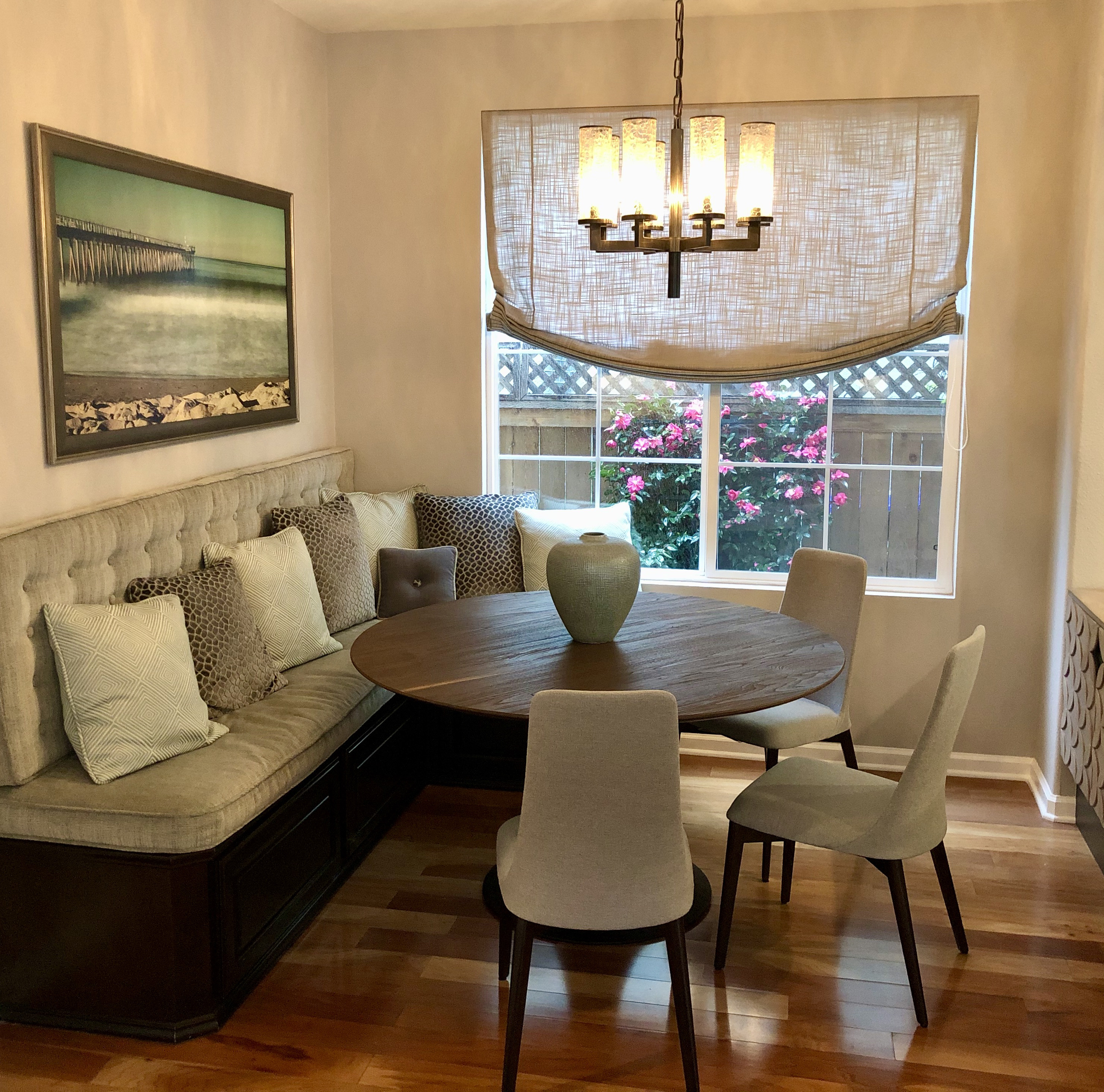 Coastal Modern Dining Room 