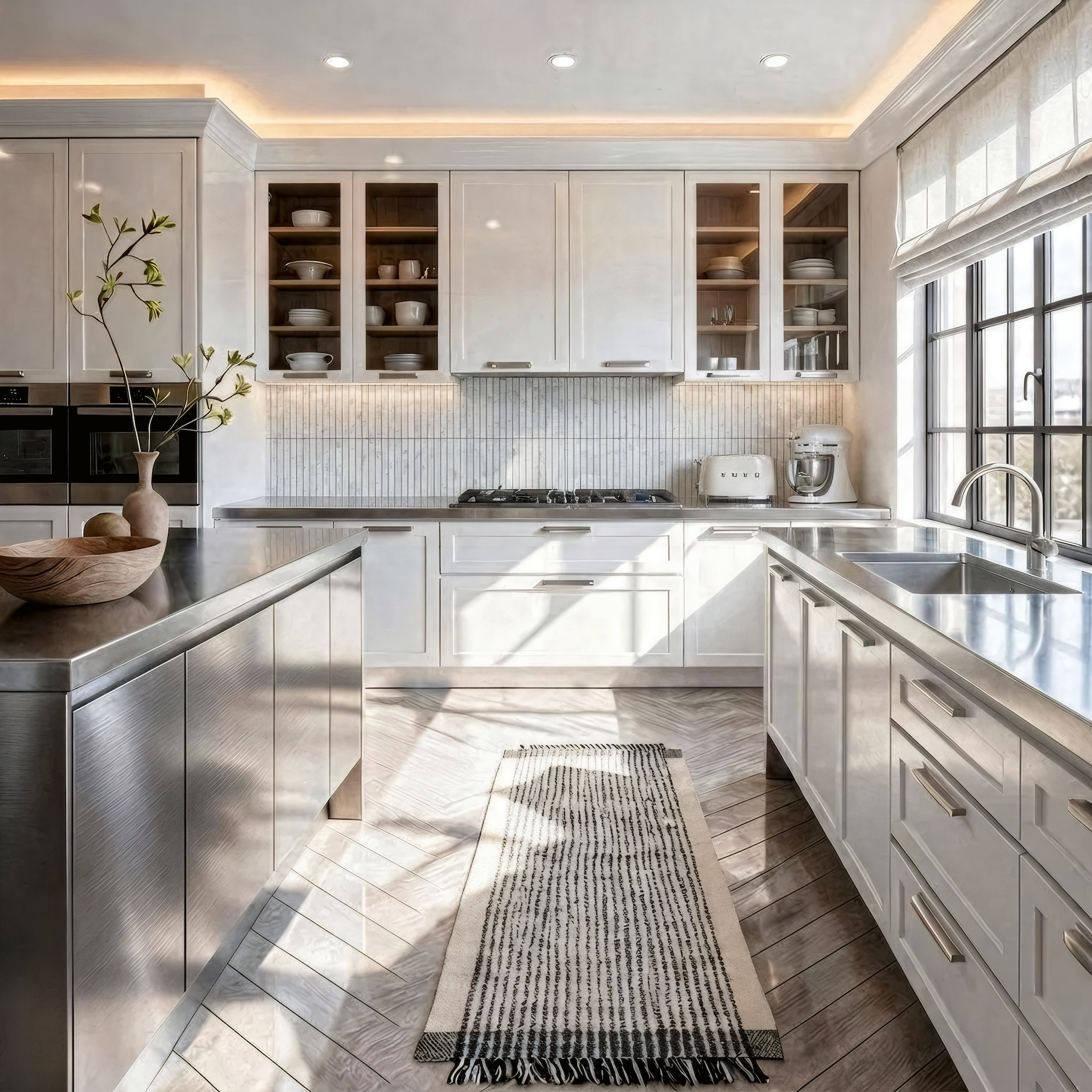 Monochromatic Kitchen