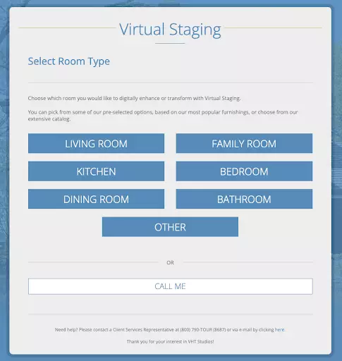 VHT Studios reviews of virtual staging service