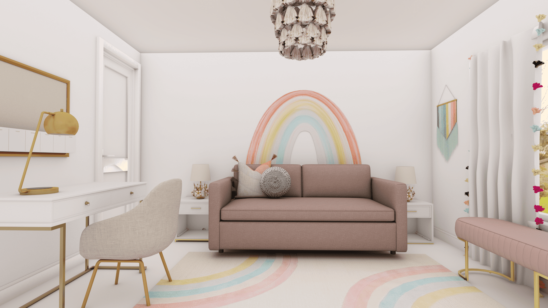 wall decal in kids room