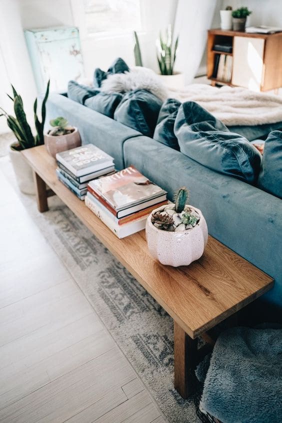 sofa table for living room storage