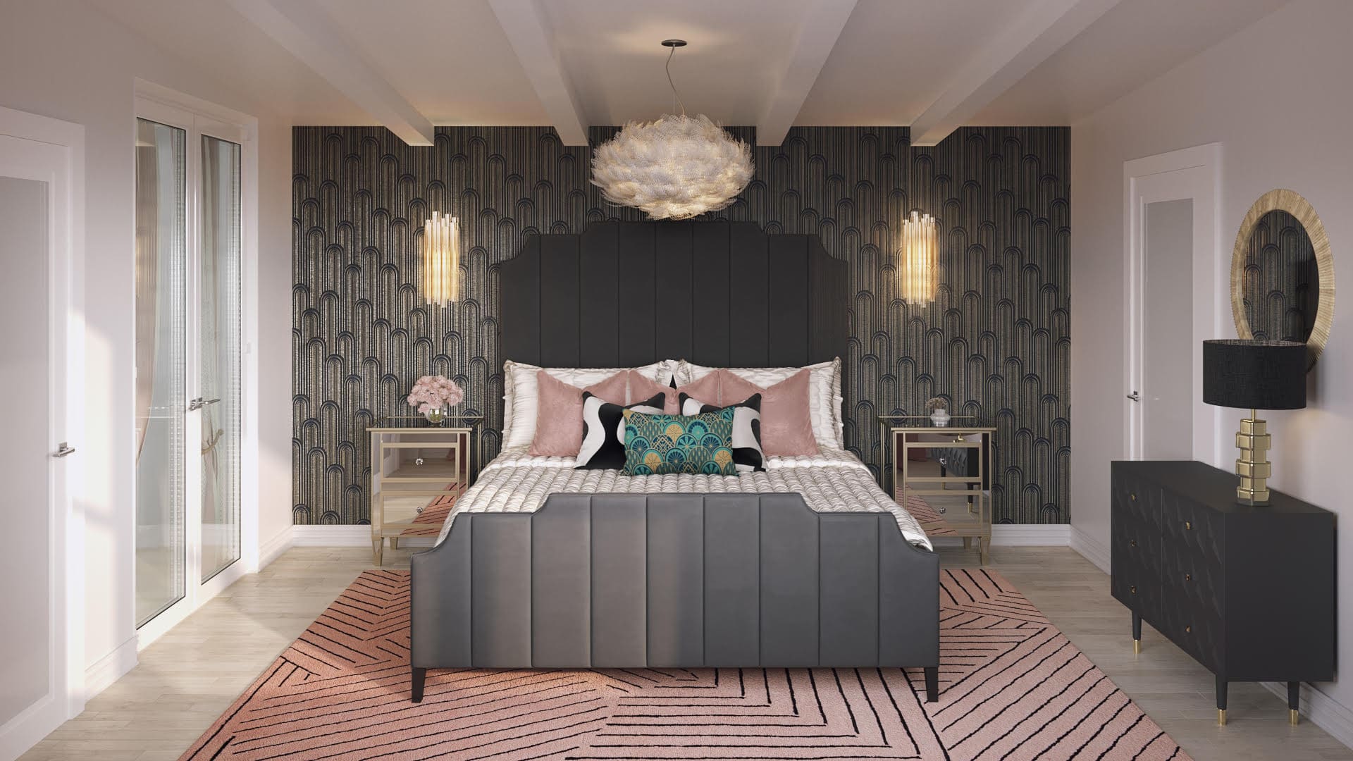 bedroom side tables balance