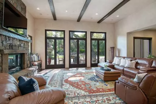 Real estate listing photo before staging