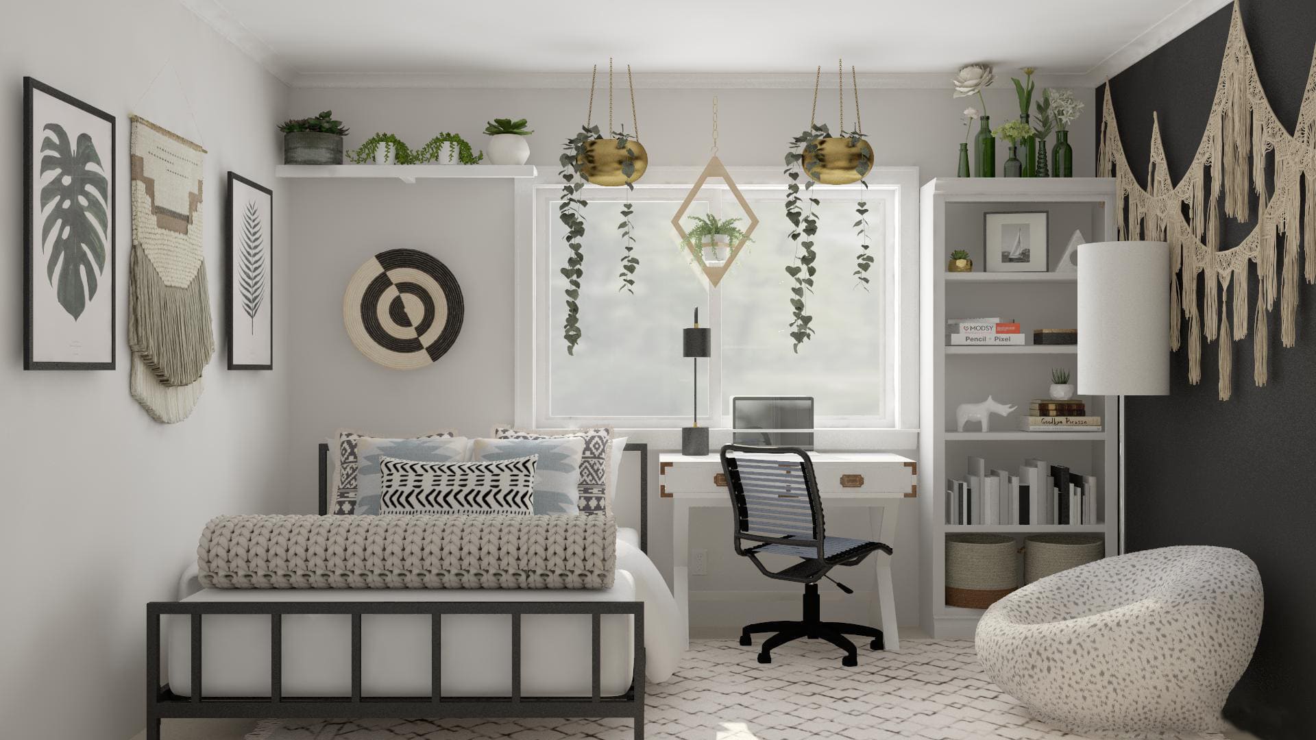 bohemian nursery design