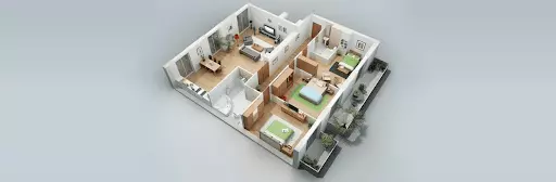 3d floor plan and renderings for pre construction projects