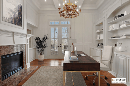 Vacant listing photos staged by Stuccco