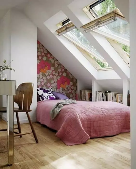 Cozy bedroom nook