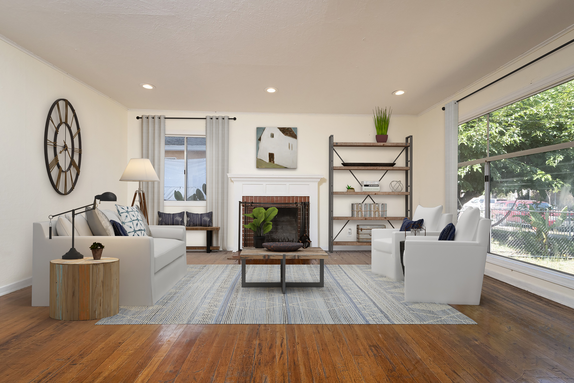 Rustic Family Room