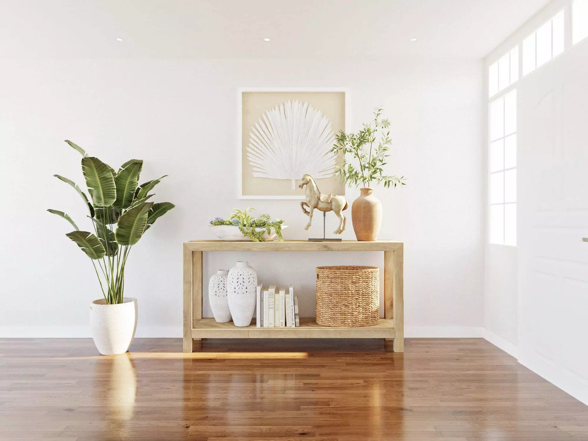 Living room staging to help increase a home's sales price