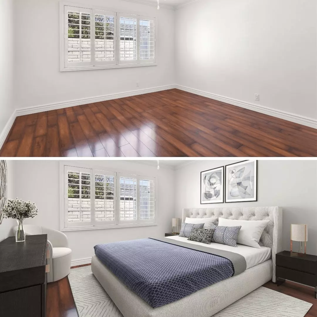 convert real estate leads to clients with virtual staging