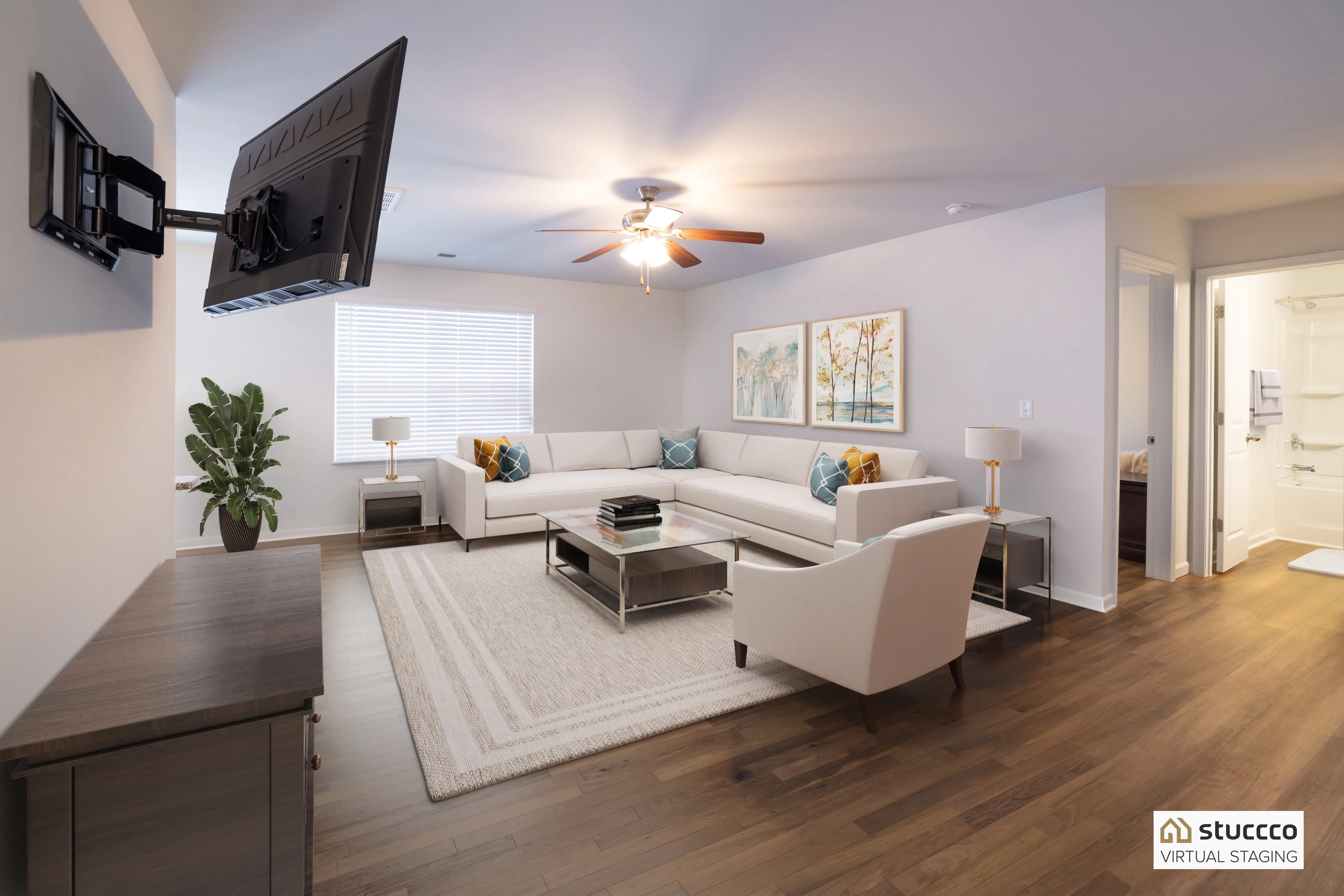 home for sale after home staging