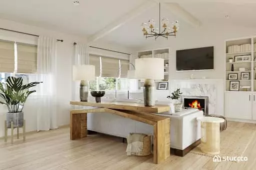 online interior design and virtual staging with Stuccco