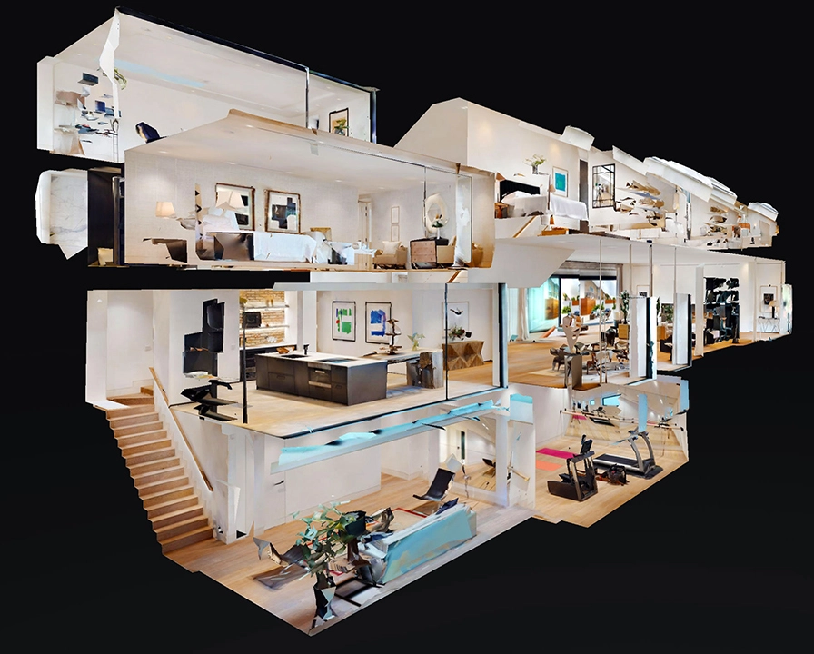 3D virtual tour created by real estate photographer