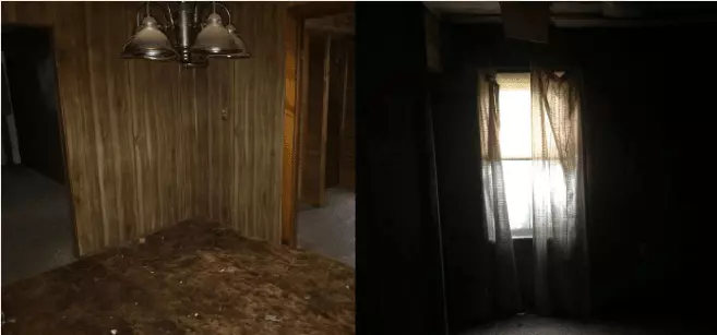 Example of bad listing photos