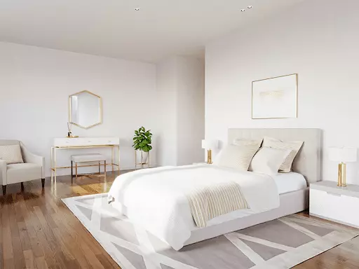 sleek contemporary interior design