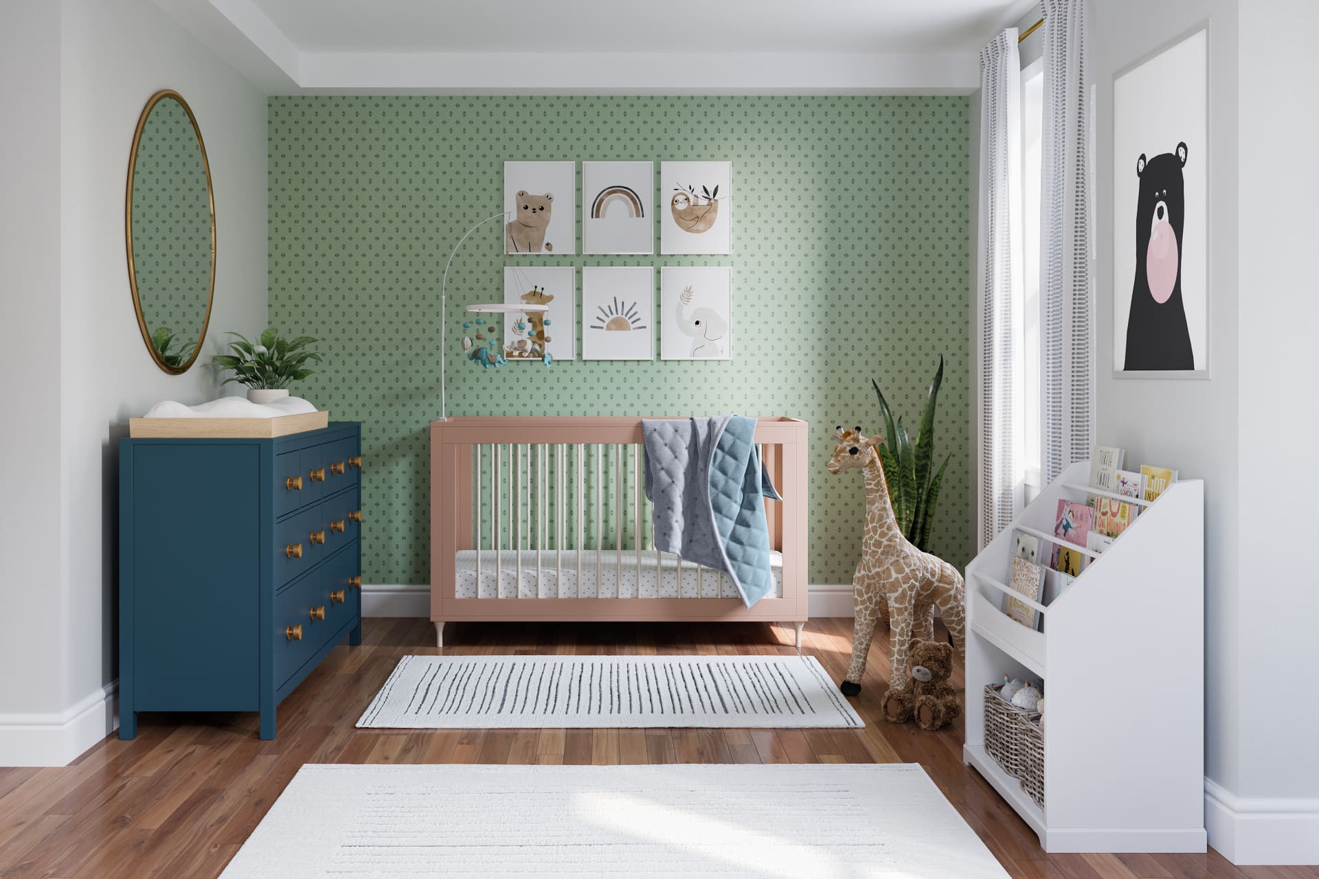 unconventional nursery colors