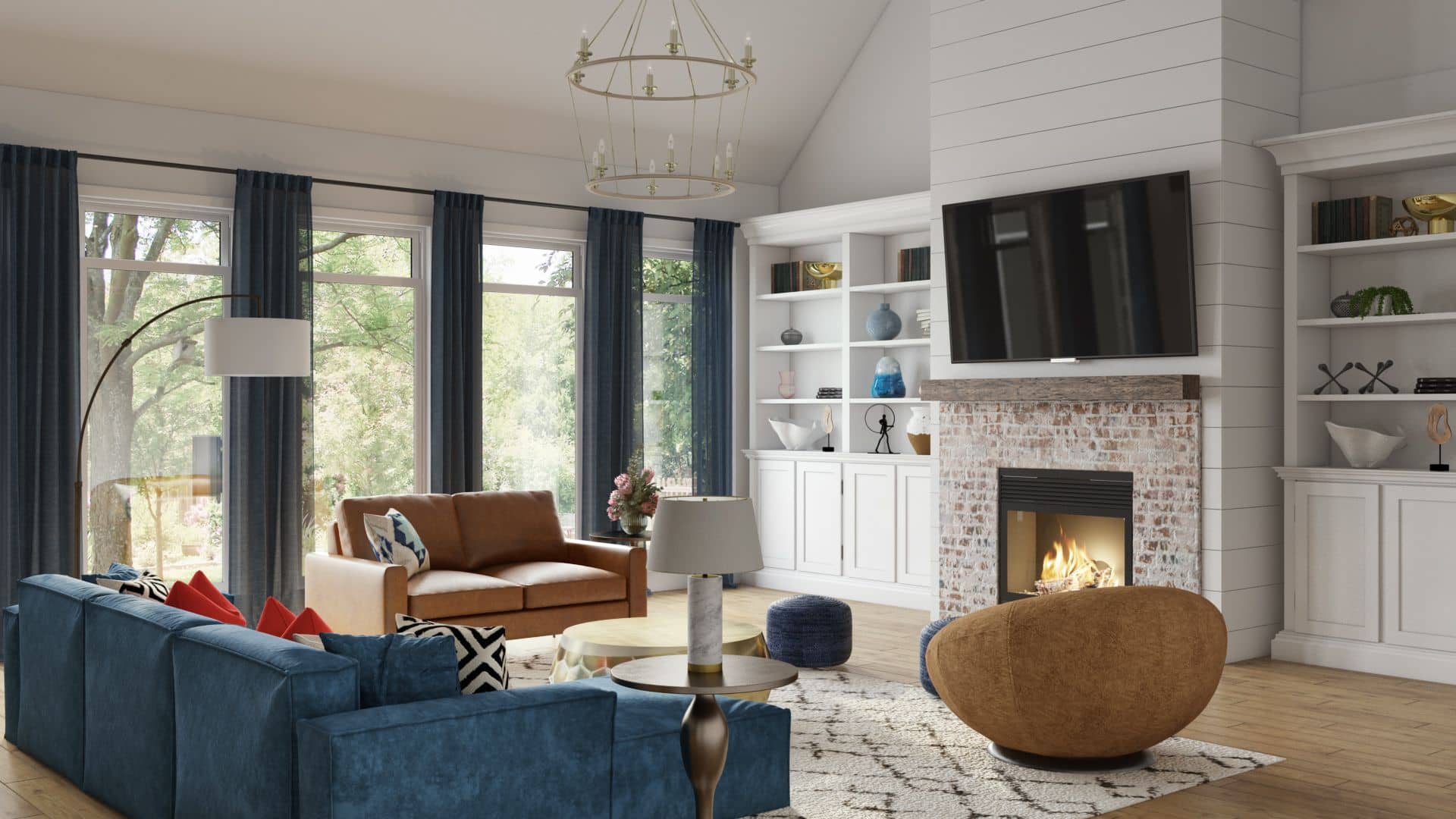 living room seating styles