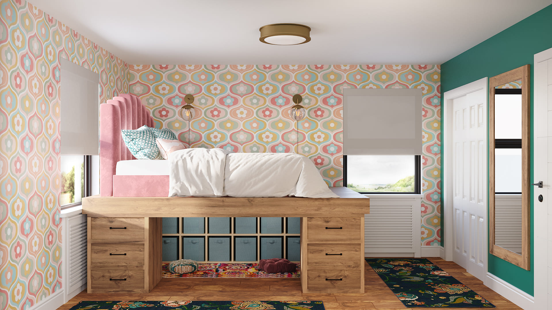 loft bed for storage