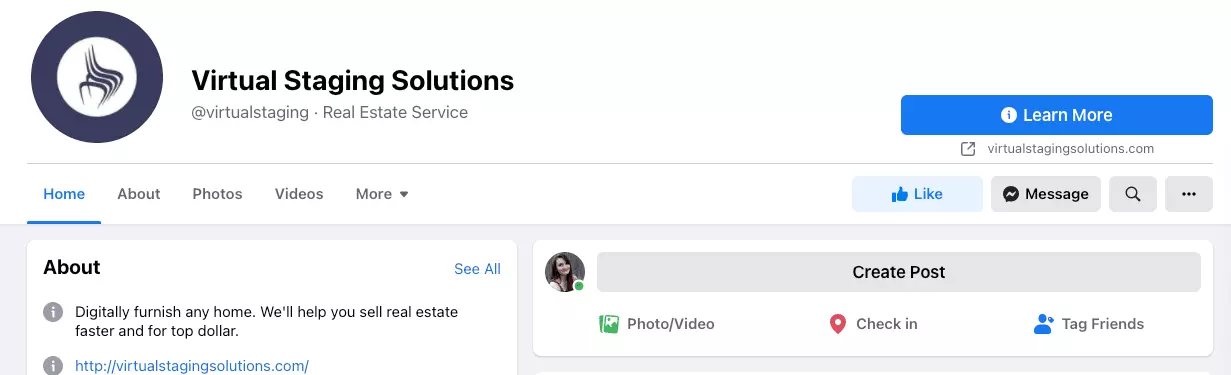 Lack of reviews from Virtual Staging Solutions