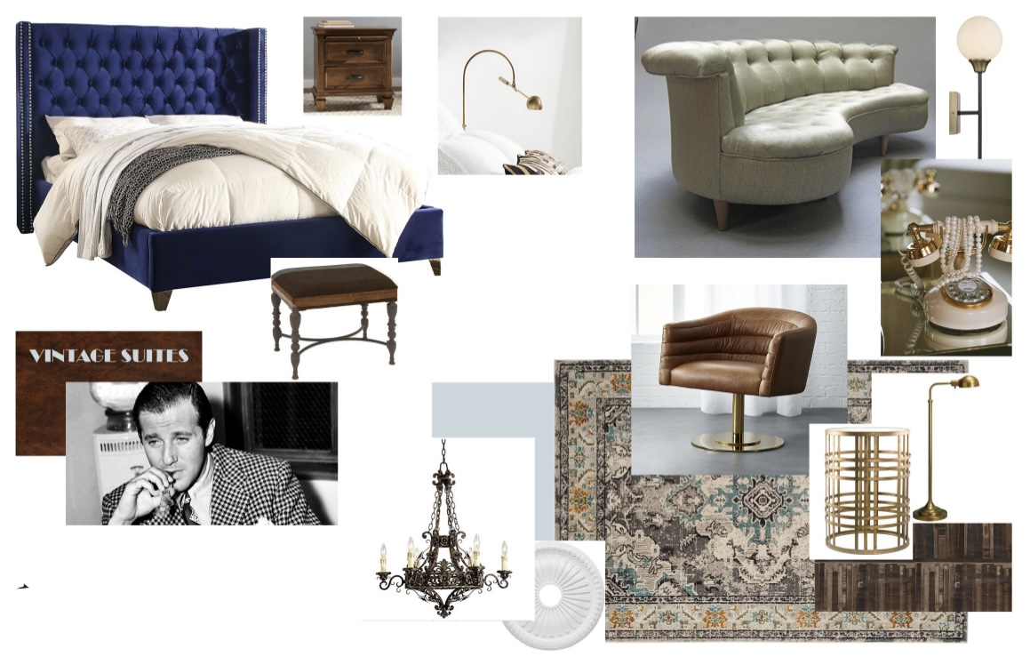 Inspiration Board Hollywood Glam