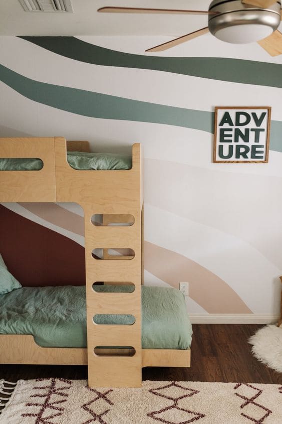 mural in kids room