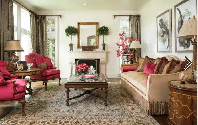 Modern traditional example interior design