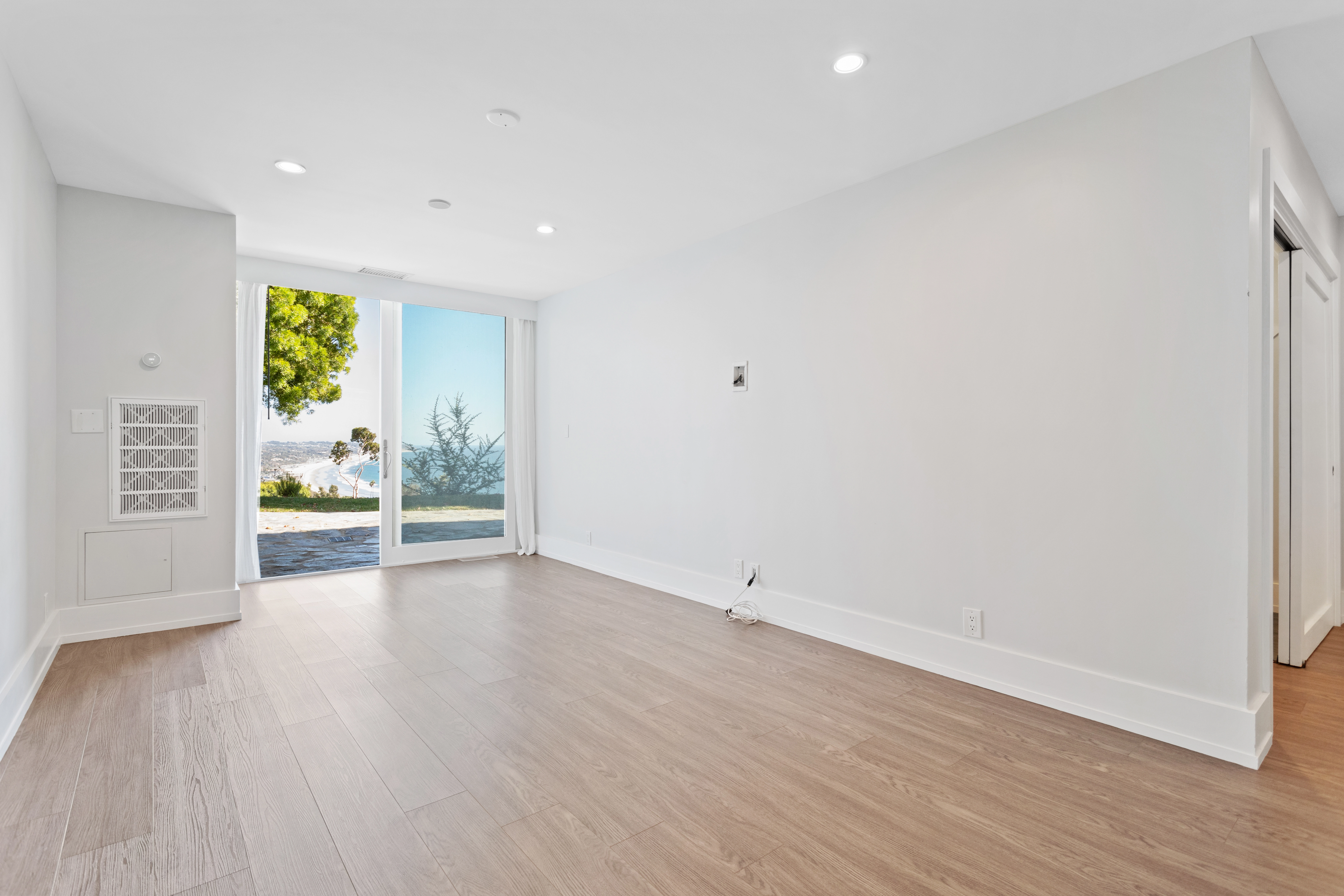 Bedroom by professional stager, home staging example