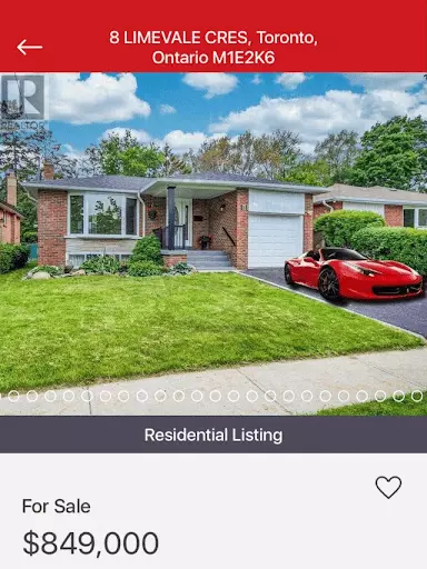 Example of bad virtual staging